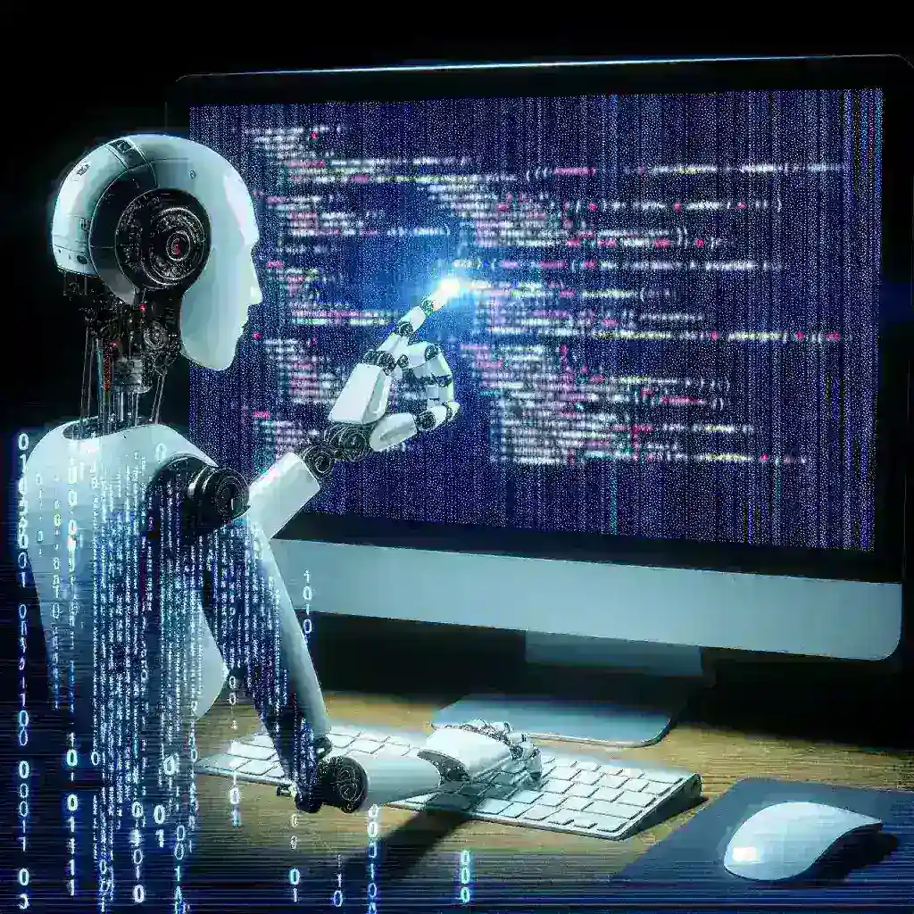 "Imagem do novo agente de codificação de IA da Microsoft, destacando sua interface intuitiva e recursos inovadores para desenvolvedores."