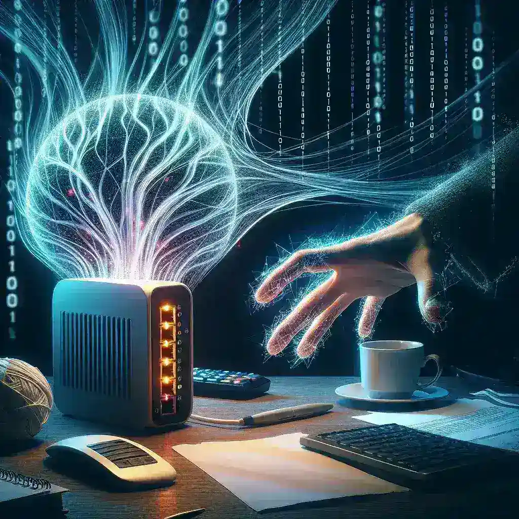 Como reiniciar um modem quando a internet cai?